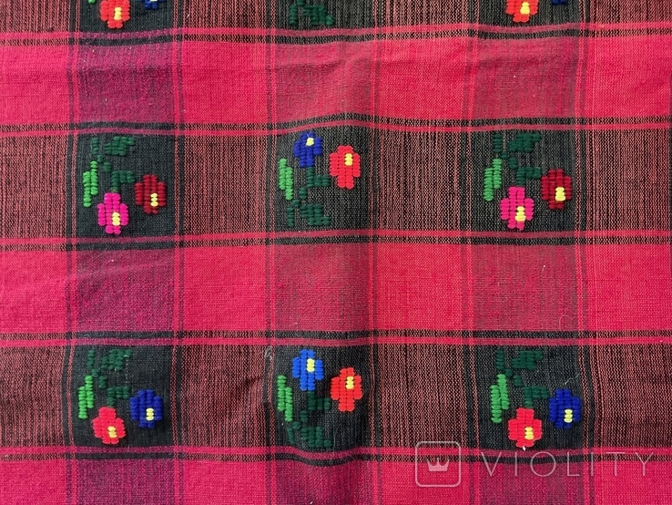 Embroidered fabric for plakhta. Ternopil region., photo number 2