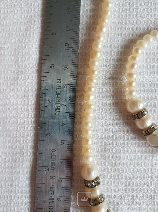 Zestaw Natural Pearls Bransoletka Bransoletka Kolczyki, numer zdjęcia 9