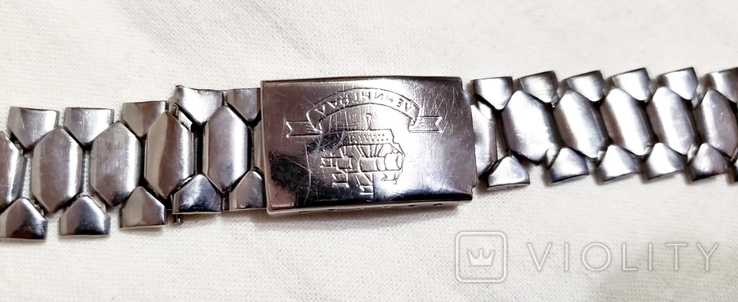 Stainless Back Bracelet Leningrad USSR, photo number 2