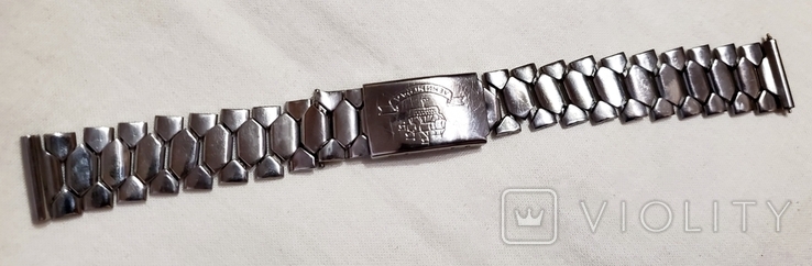 Stainless Back Bracelet Leningrad USSR, photo number 3