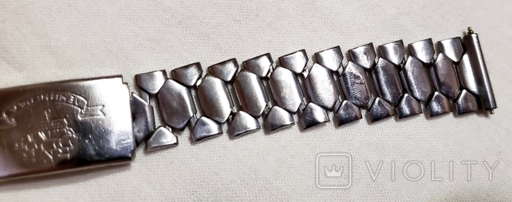 Stainless Back Bracelet Leningrad USSR, photo number 4