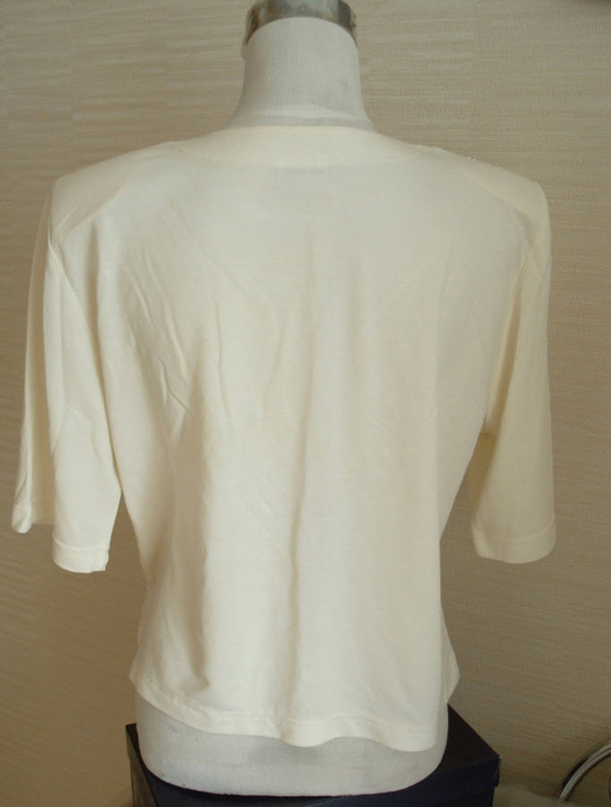 Cauture Вискоза Нарядная укороченная женская футболка Польша, фото №7