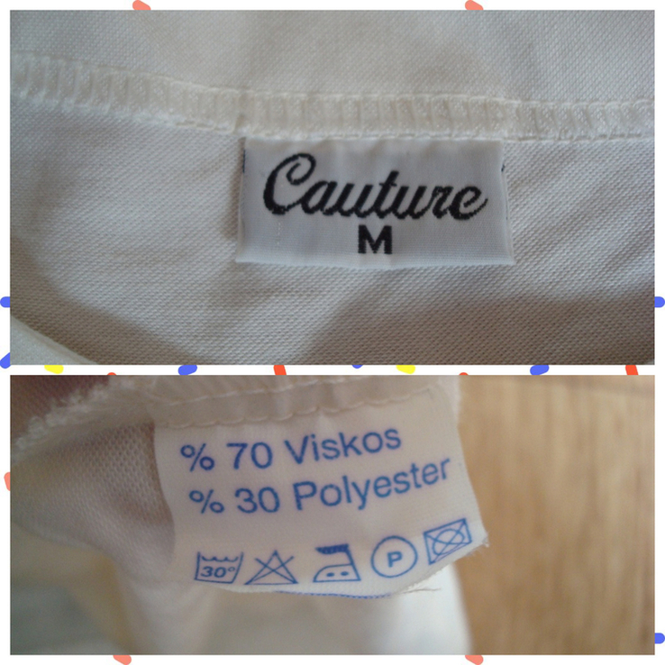 Cauture Вискоза Нарядная укороченная женская футболка Польша, фото №11