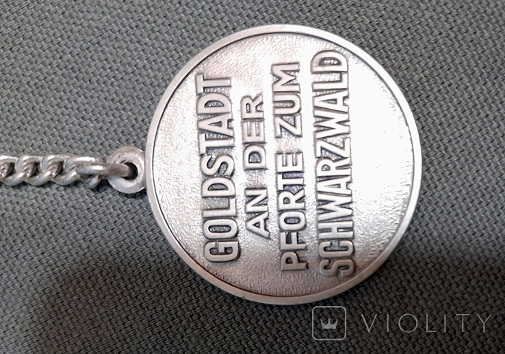 Keychain Original Lock Vintage Germany, photo number 7
