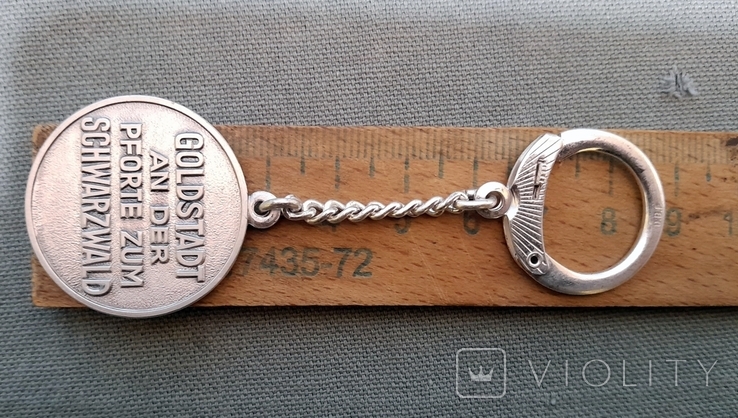 Keychain Original Lock Vintage Germany, photo number 8