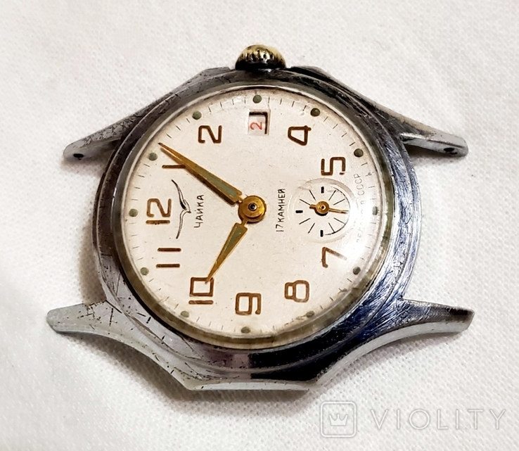 Chaika Chistopol watch 17 stones on the movement 2605 ChCZ, USSR, photo number 2