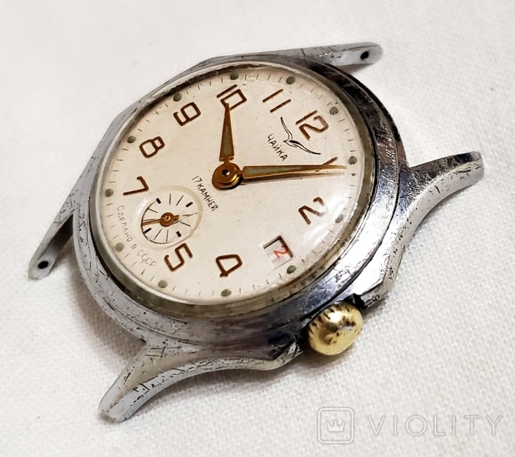 Chaika Chistopol watch 17 stones on the movement 2605 ChCZ, USSR, photo number 3