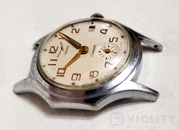 Chaika Chistopol watch 17 stones on the movement 2605 ChCZ, USSR, photo number 4