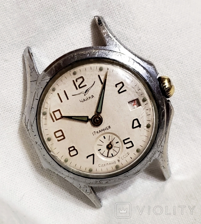 Chaika Chistopol watch 17 stones on the movement 2605 ChCZ, USSR, photo number 5