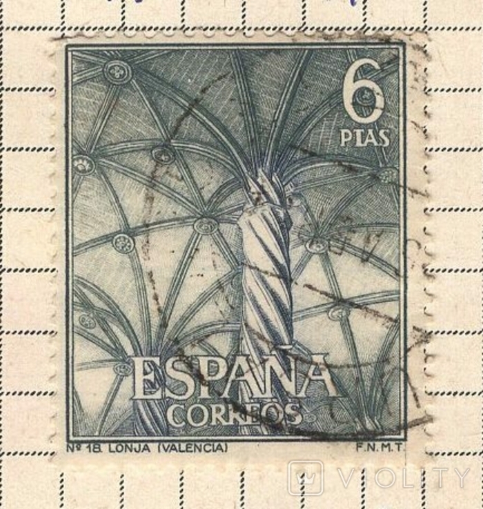 Spain 1965 architecture full series lot2