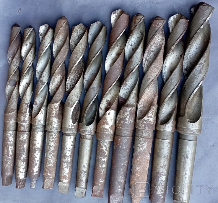 Drills for lathe 11 pcs., photo number 2