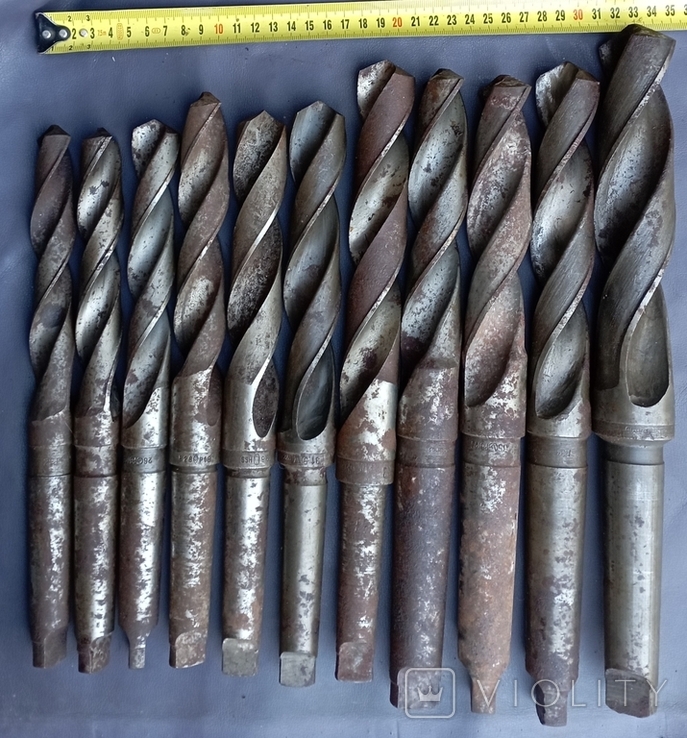 Drills for lathe 11 pcs., photo number 3