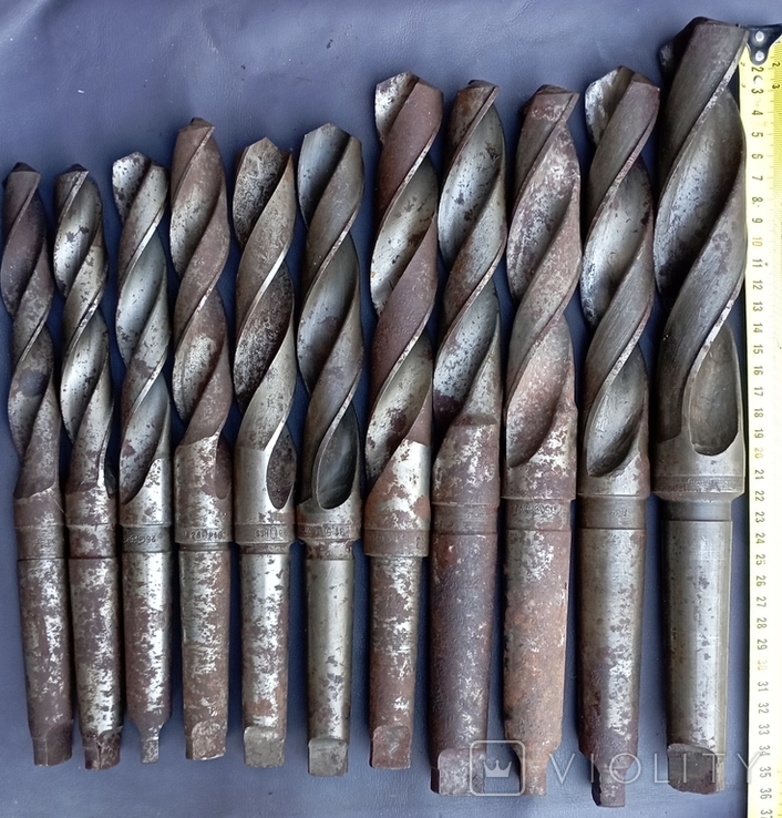 Drills for lathe 11 pcs., photo number 5