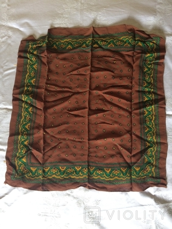 53.2. Silk shawl Italy 2, photo number 2