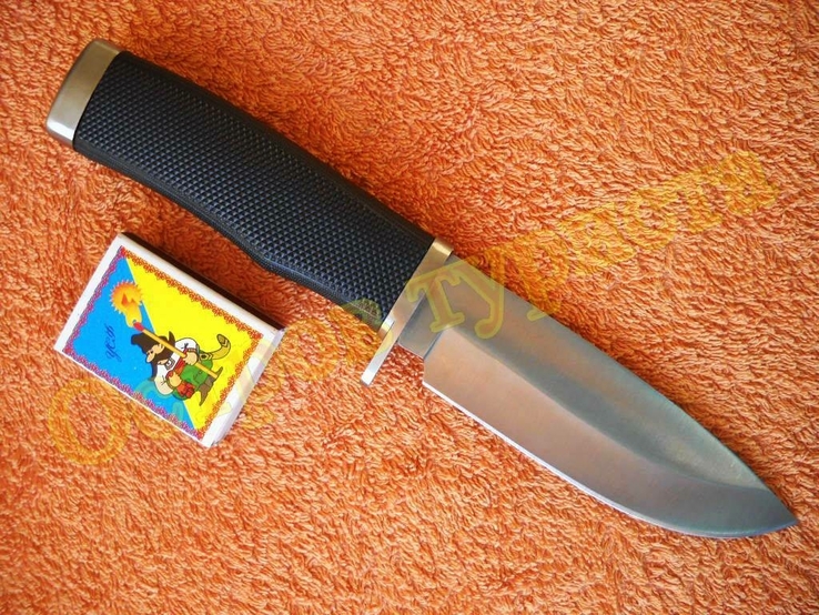 Охотничий Тактический Нож Buck 009 с чехлом 56HRC реплика, фото №6