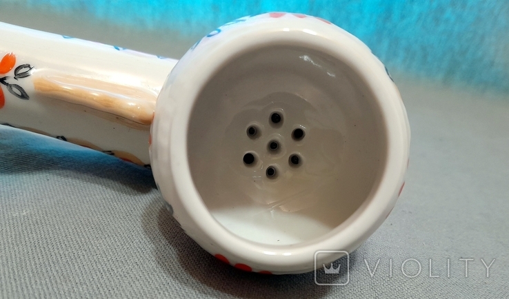 Smoking pipe Ukrainian SSR porcelain Polonsky ZHK, photo number 6