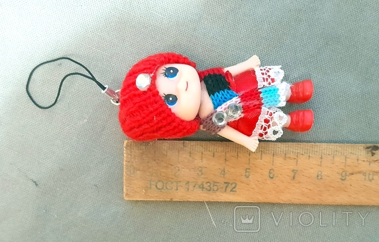 Doll Keychain for Phone Bag Not Used, photo number 6