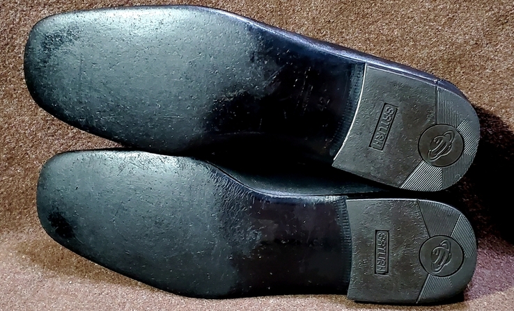 Кожаные туфли лофери PRADA. Италия ( p42 / 28.5 cм ), фото №10