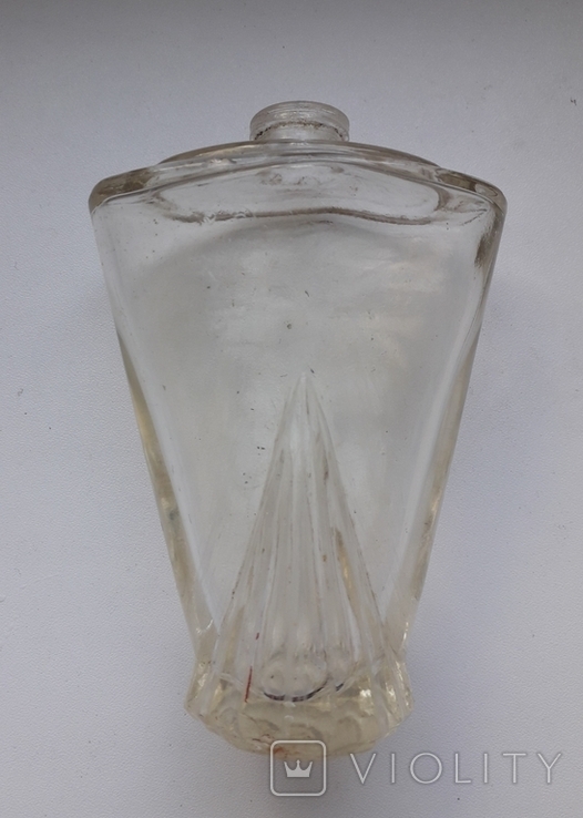 Старинный флакон от парфума, под притертую пробку, ок.100 ml.