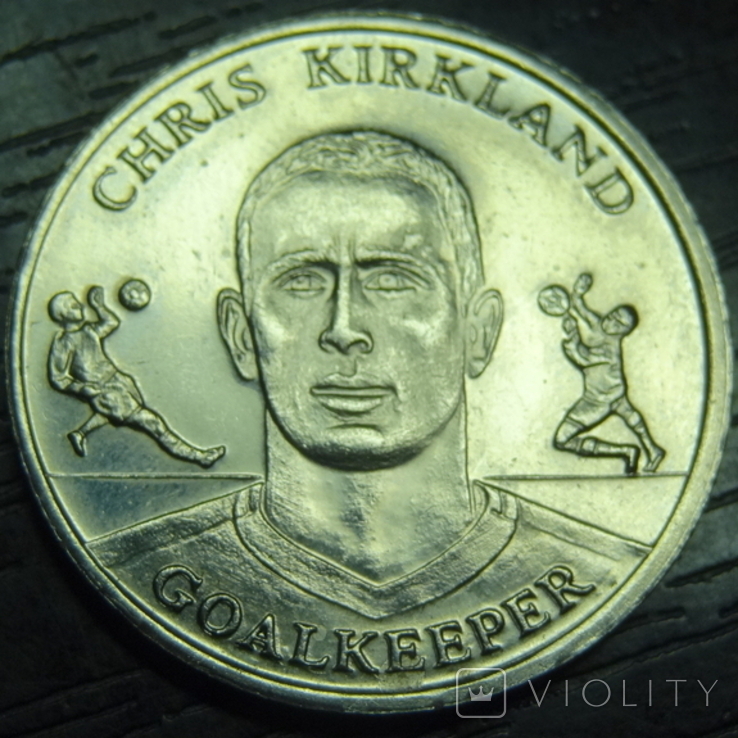 Token 2004 England National Team - Chris Kirkland (goalkeeper)