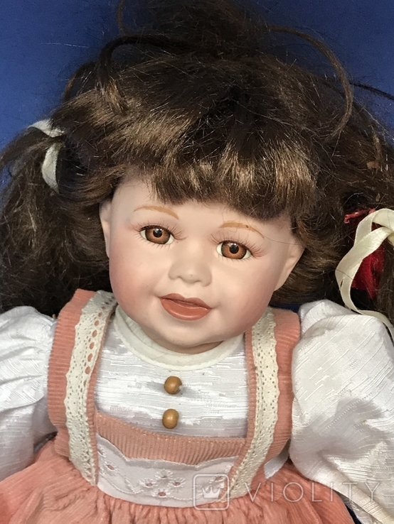 Кукла дівчинка 34 см Порцеляна Фарфор, photo number 4