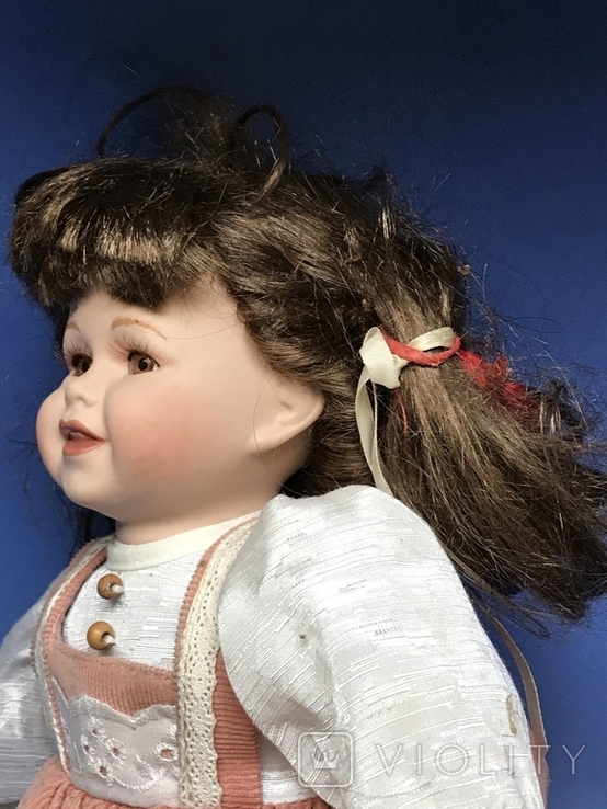 Кукла дівчинка 34 см Порцеляна Фарфор, photo number 5
