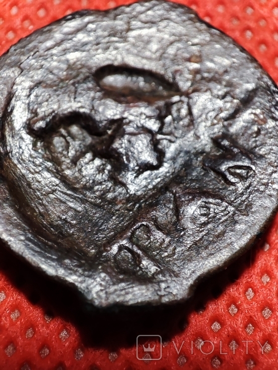 Пантикапей. Над чекан Афина правление Гигиэнонта на монете Левкона.., photo number 2