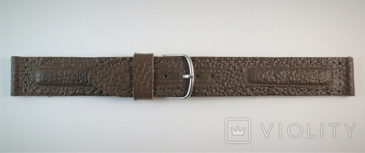 New 18mm Leather Straps. 5 pieces. Brown, photo number 5