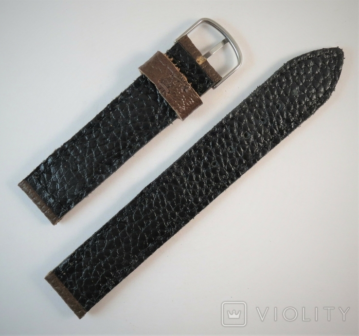 New 18mm Leather Straps. 5 pieces. Brown, photo number 8