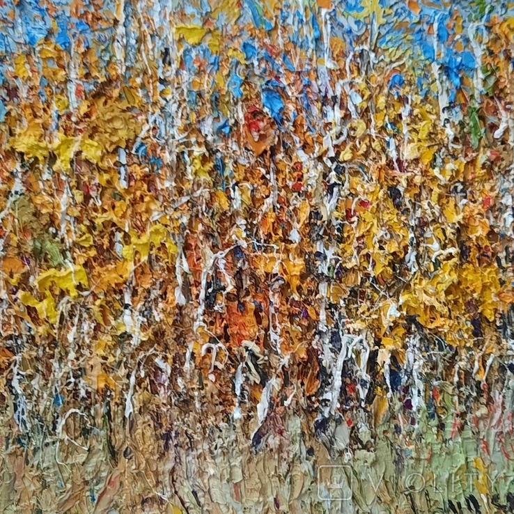 Taras Dudka ''Birch Autumn'' 30/30 oil on canvas 2012, photo number 7