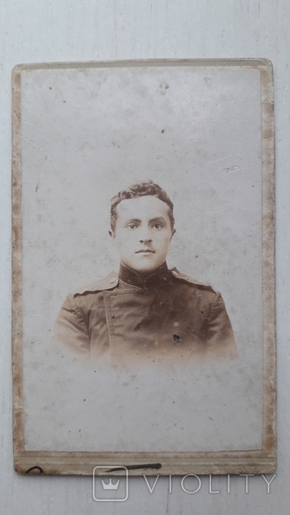 Фото военный РИА солдат связист погоны эмблема связи ПМВ 1915 год Галиция Кременец, фото №2
