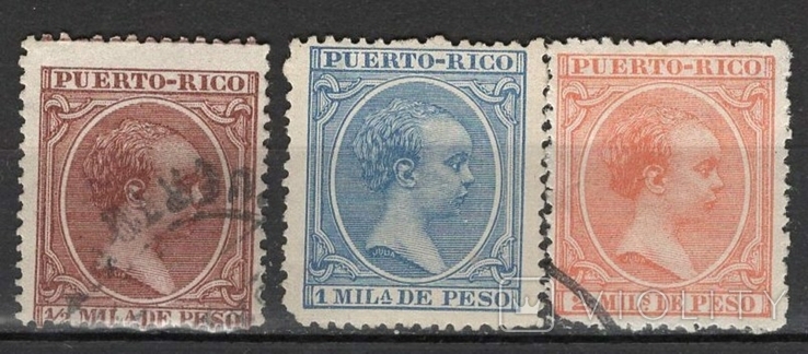 Puerto Rico 1893/redeemed colony of Spain