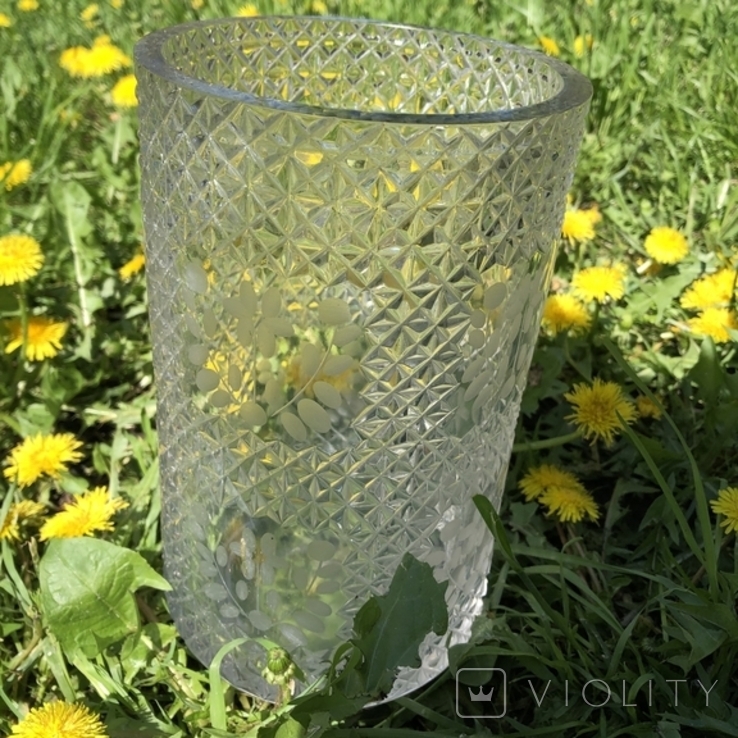 Large crystal vase, photo number 4