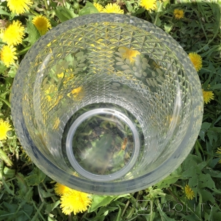 Large crystal vase, photo number 6