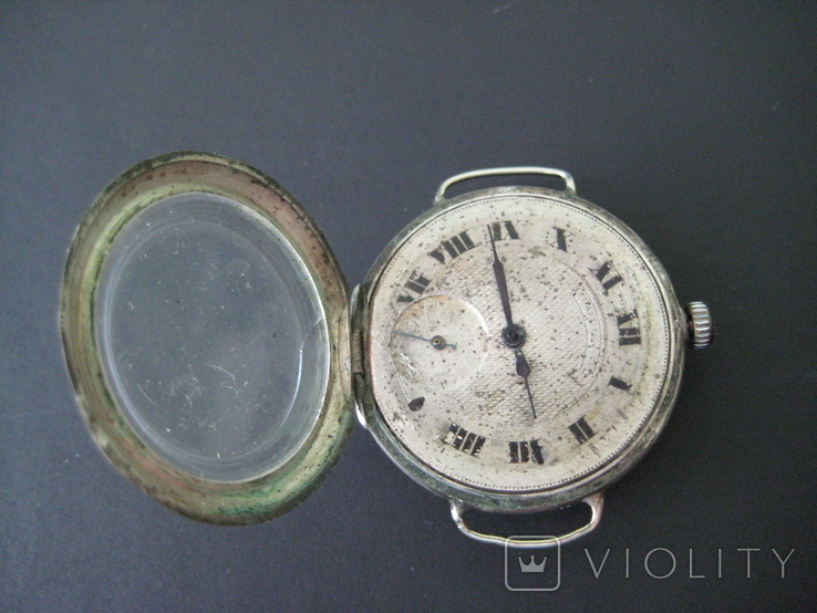 Серебряные наручные часы "Людвиг Вирт. Вена", фото №4