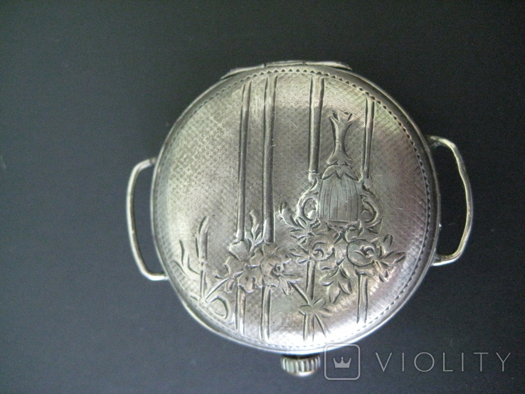 Серебряные наручные часы "Людвиг Вирт. Вена", фото №7