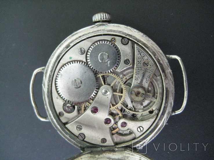 Серебряные наручные часы "Людвиг Вирт. Вена", фото №12