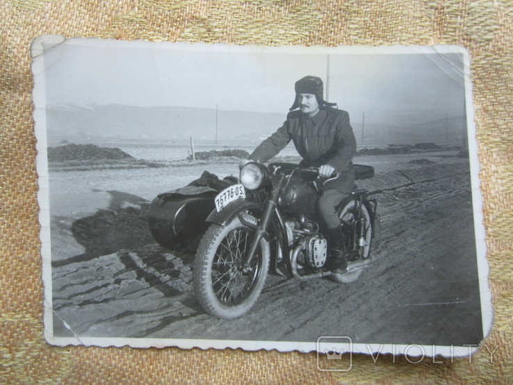 Румынский мотоциклист. 40-е годы., фото №2