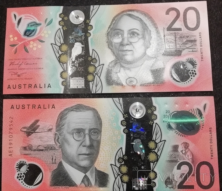 Australia Австралия - 20 Dollars 2019 P. 64 Polymer