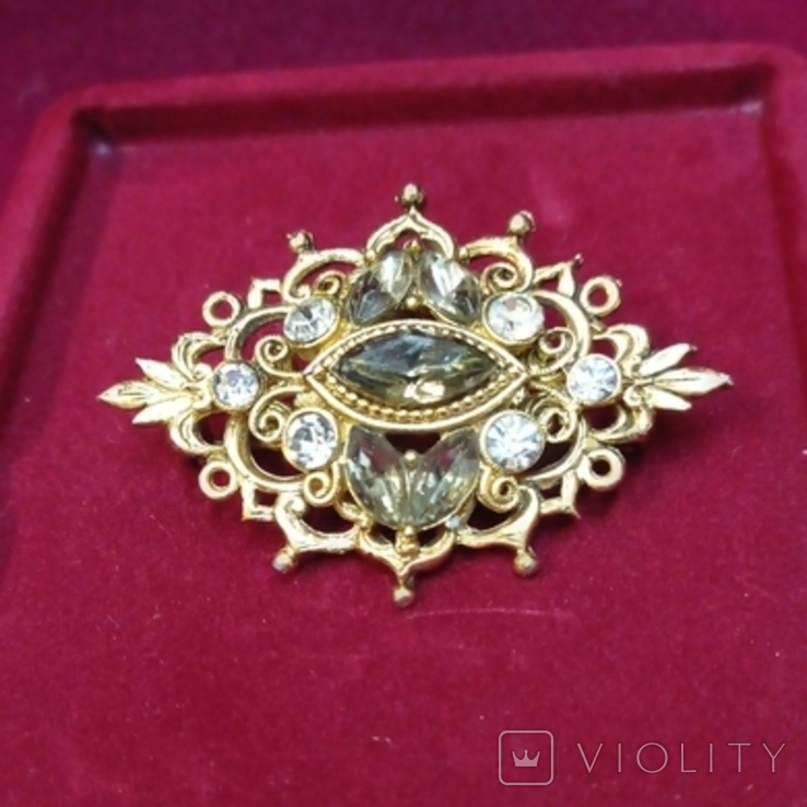 Brooch "Emily", vintage, from Germany., photo number 4