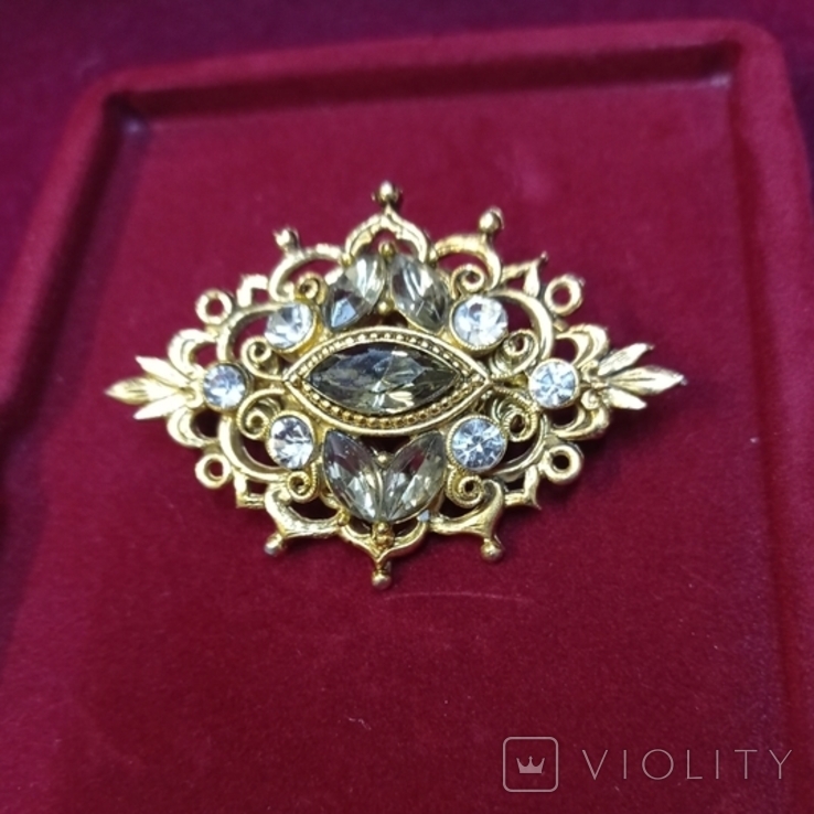 Brooch "Emily", vintage, from Germany., photo number 5