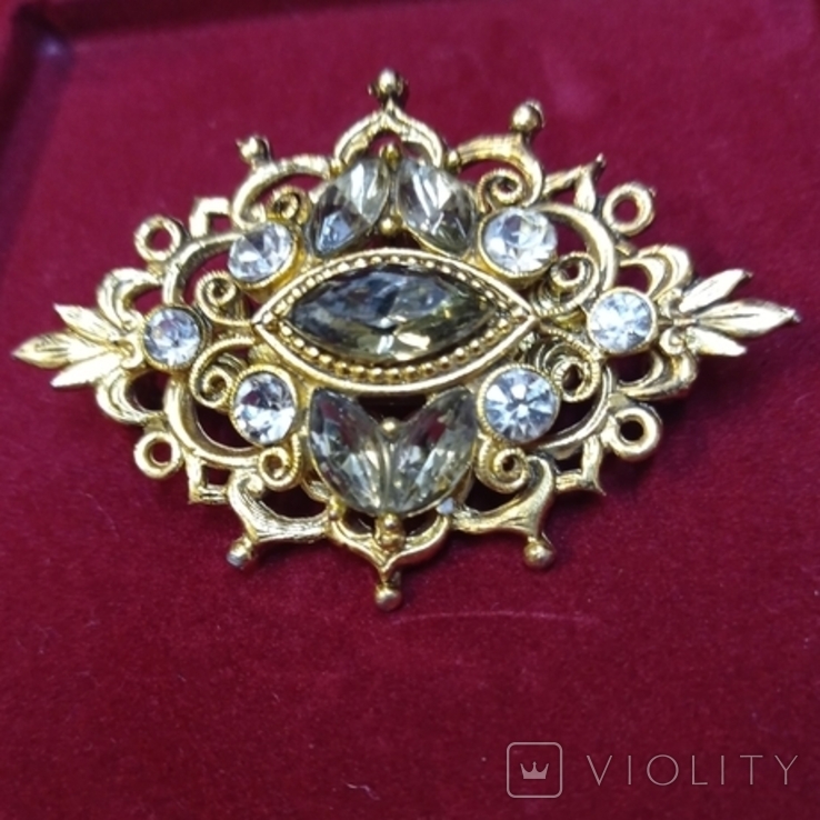 Brooch "Emily", vintage, from Germany., photo number 2