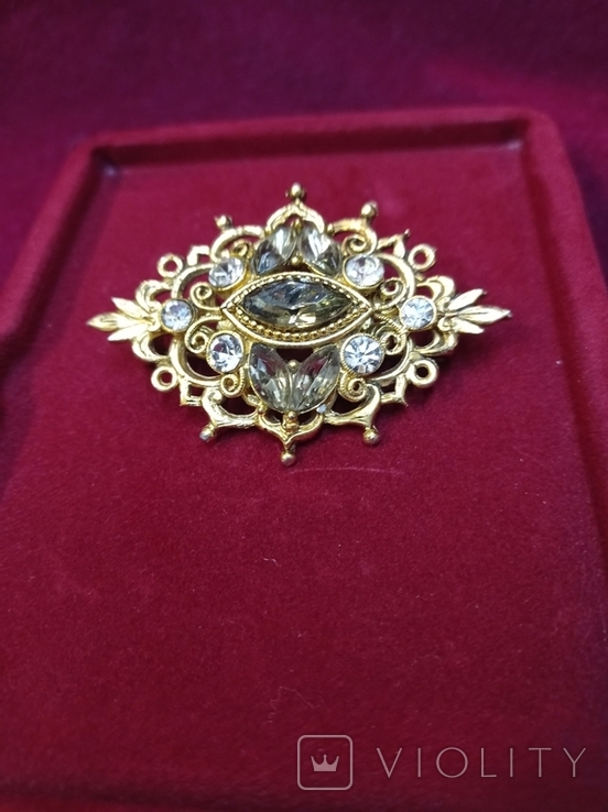 Brooch "Emily", vintage, from Germany., photo number 7