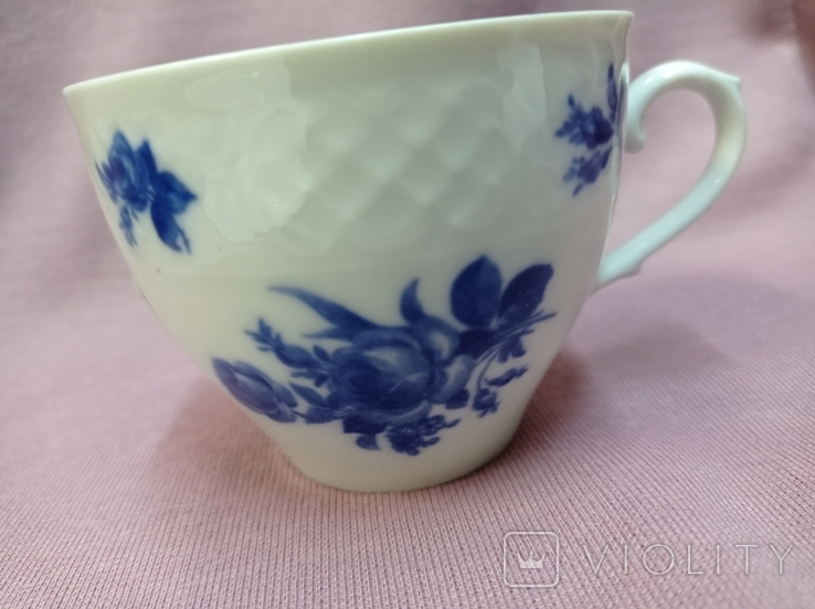 Antique tea and coffee couple "Blue Moon", Schumann Arzberg, Germany, photo number 5
