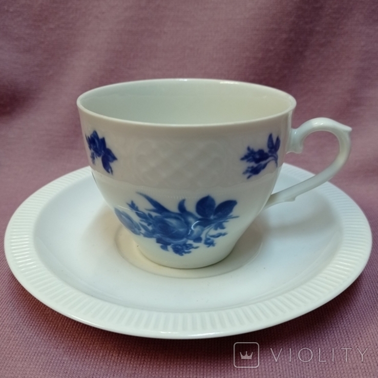 Antique tea and coffee couple "Blue Moon", Schumann Arzberg, Germany, photo number 6