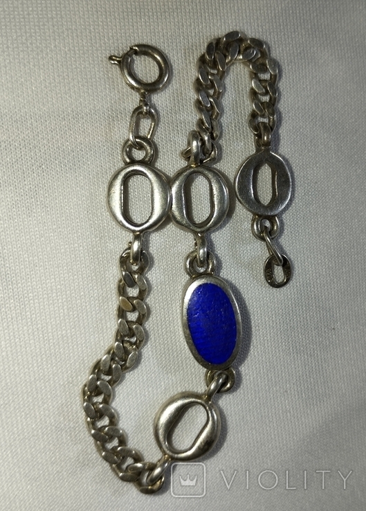 Bracelet.Silver.17 cm., photo number 2