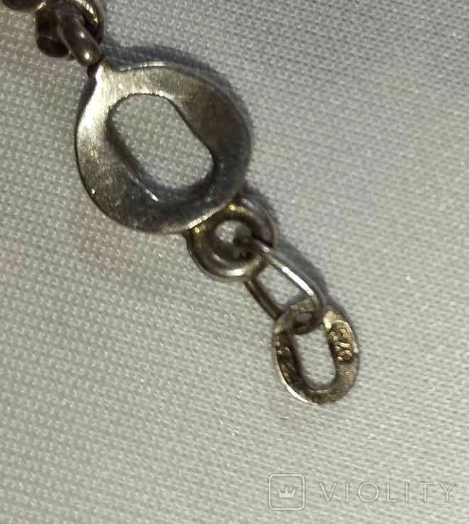 Bracelet.Silver.17 cm., photo number 4