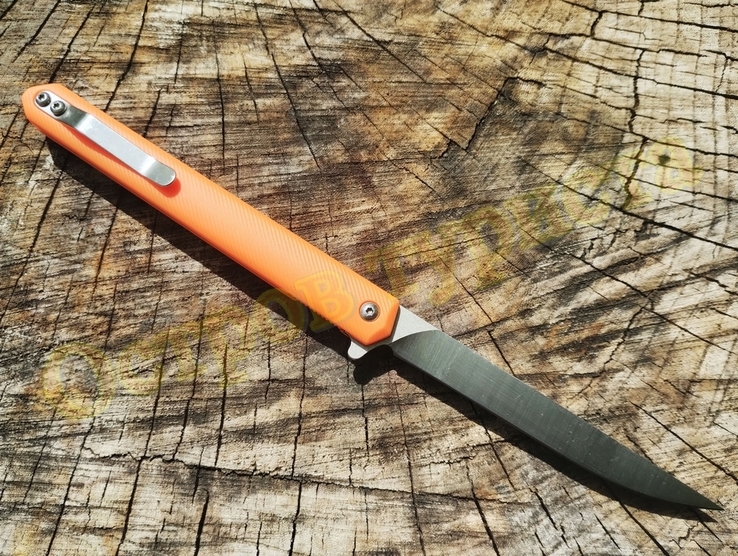 Складной нож на подшипниках Стилет Flipper Orange, photo number 5