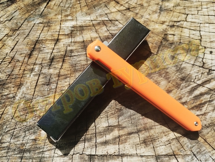 Складной нож на подшипниках Стилет Flipper Orange, фото №8