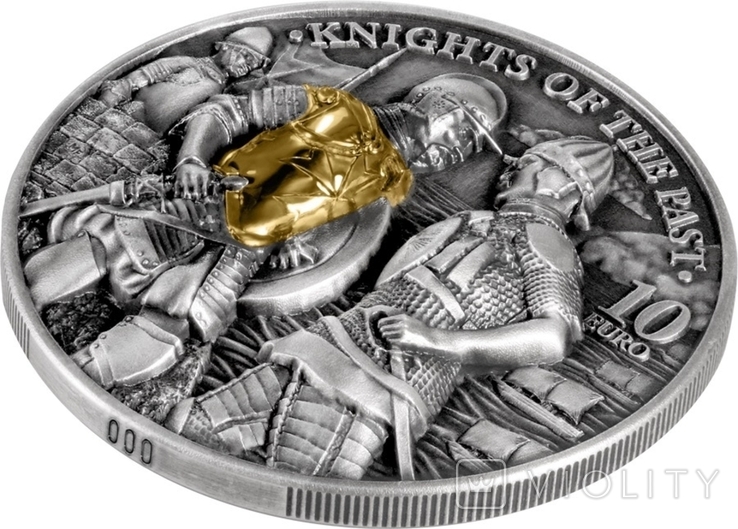 Монета срібна Germania mint Мальта Лицарі Минулого 2022, друга в серії, тираж 999 шт., фото №4